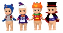 Sonny Angel Halloween serie 2015, vampier, spook, weerwolf en pompoen